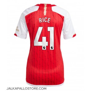 Arsenal Declan Rice #41 Kotipaita Naisten 2023-24 Lyhythihainen
